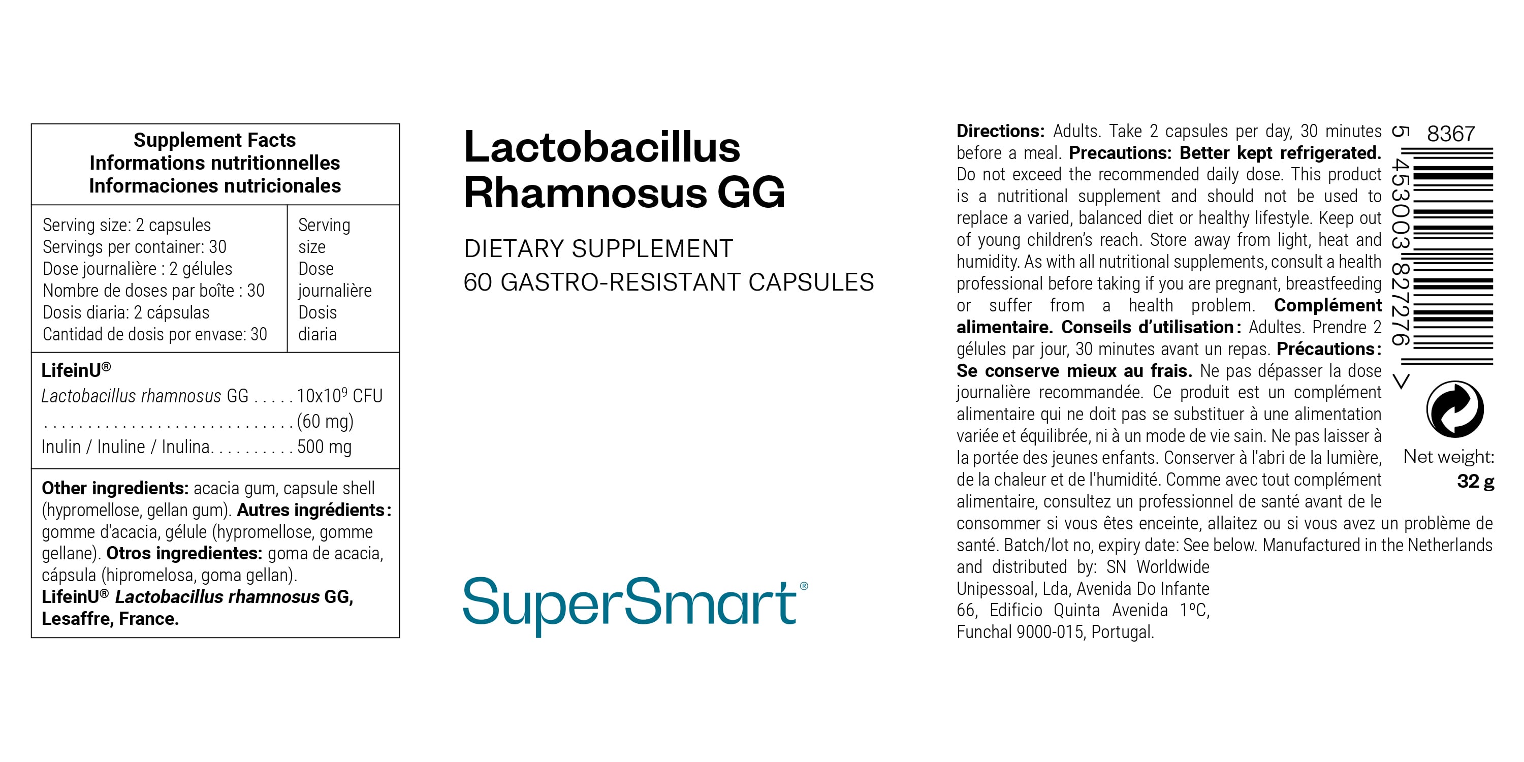 Lactobacillus Rhamnosus GG