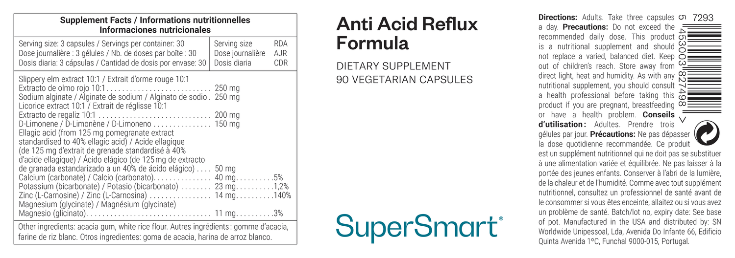 Anti-Acid Reflux Formula