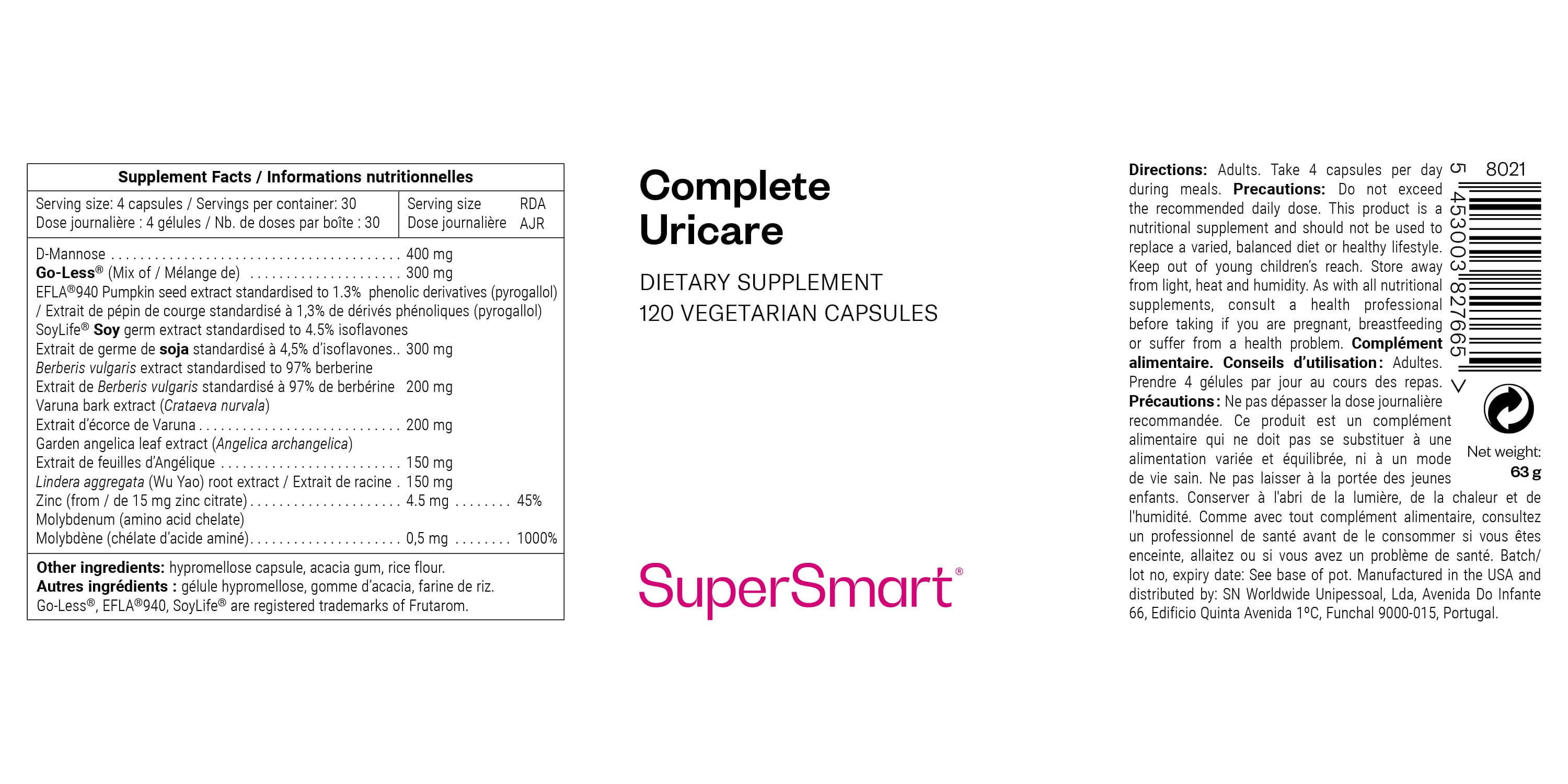 Complete Uricare Supplement