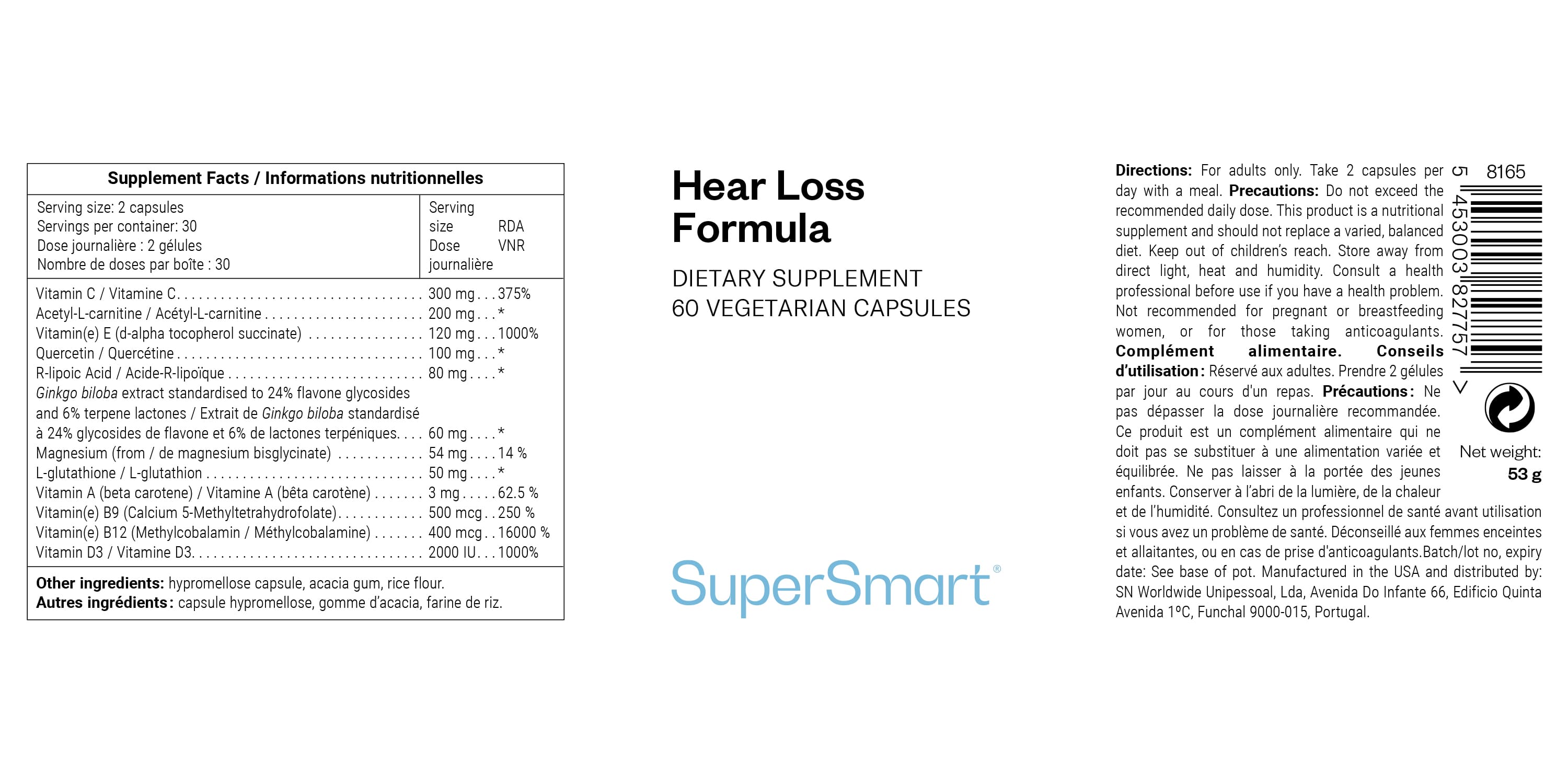 Hear Loss Formula