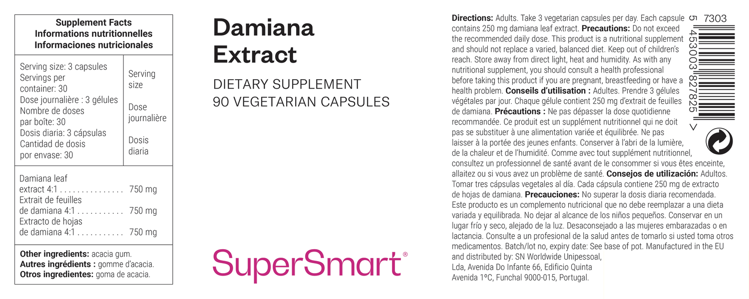 Damiana Extract Integratore