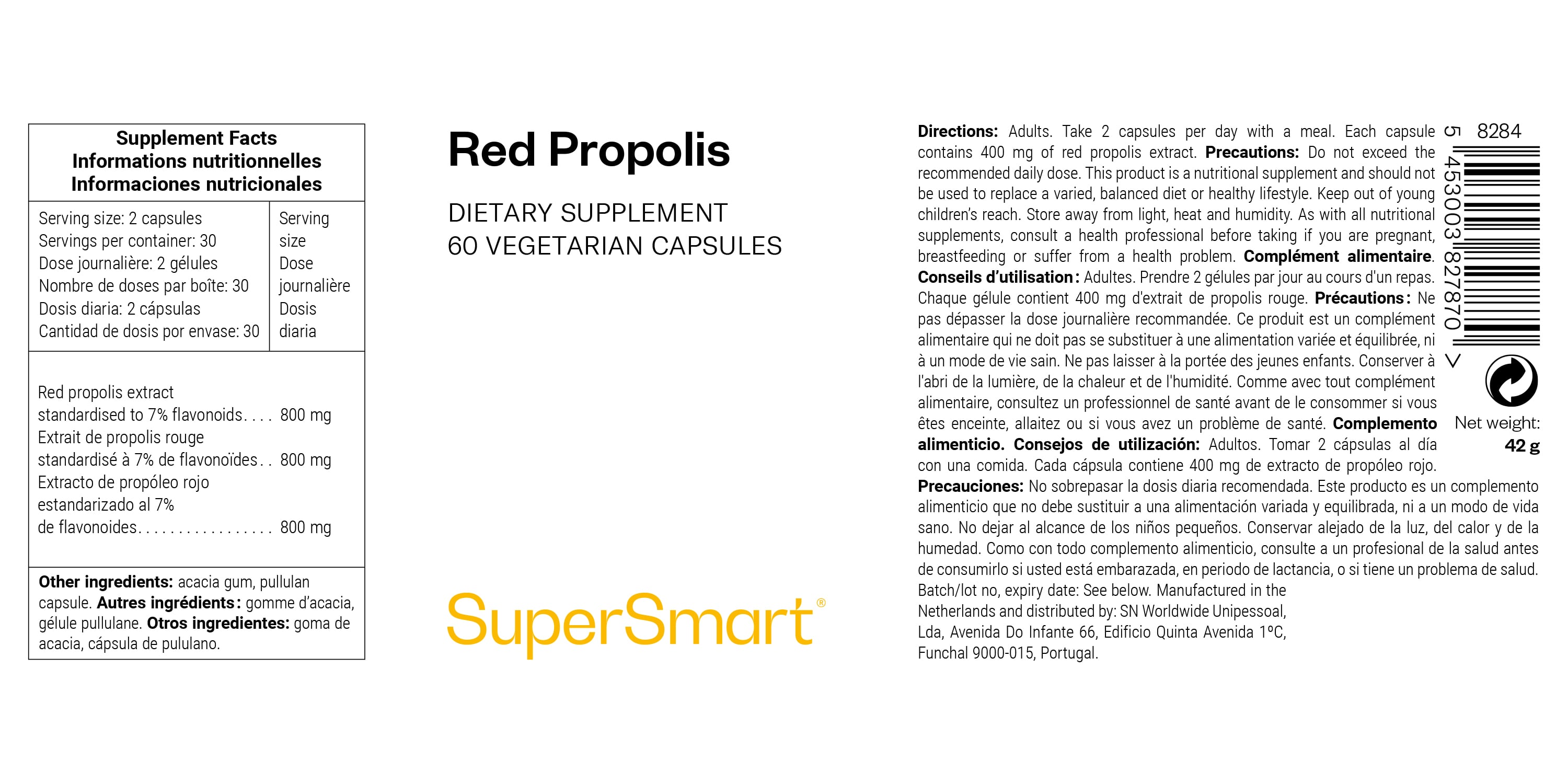 Red Propolis Supplement