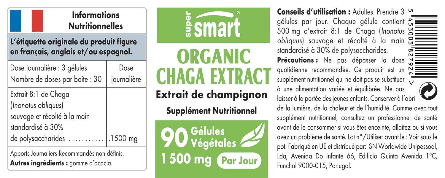 Befungin - Extrait De Champignon Chaga 100 Ml - Complément Alimentaire Naturel TatChemPharmPreparaty