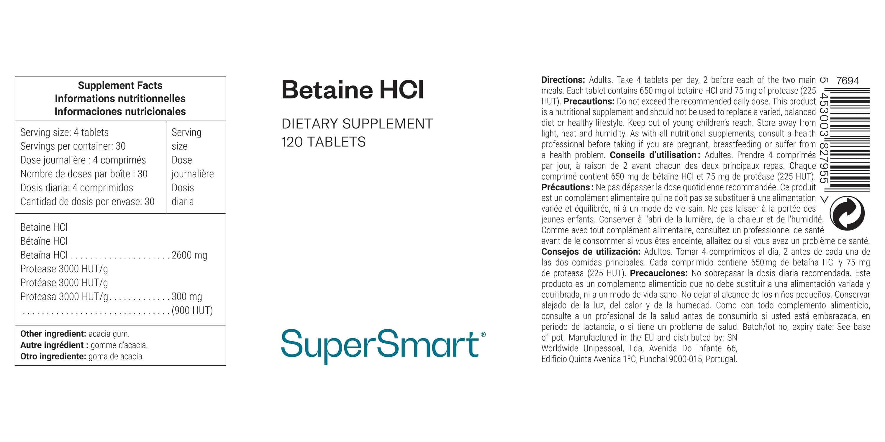 Betaine HCl