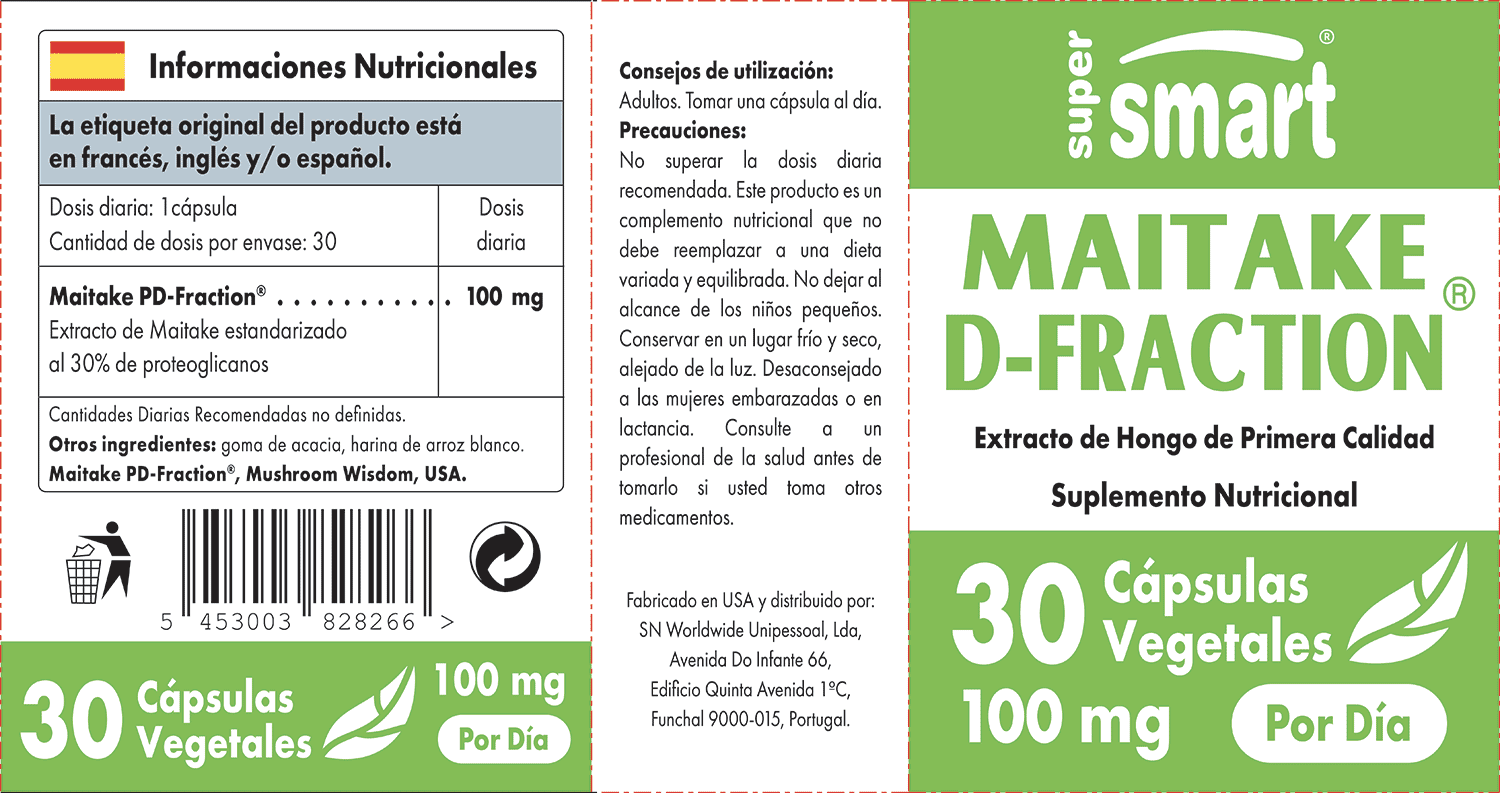 Maitake DFraction® Rey de los Hongos Japonés Beneficios