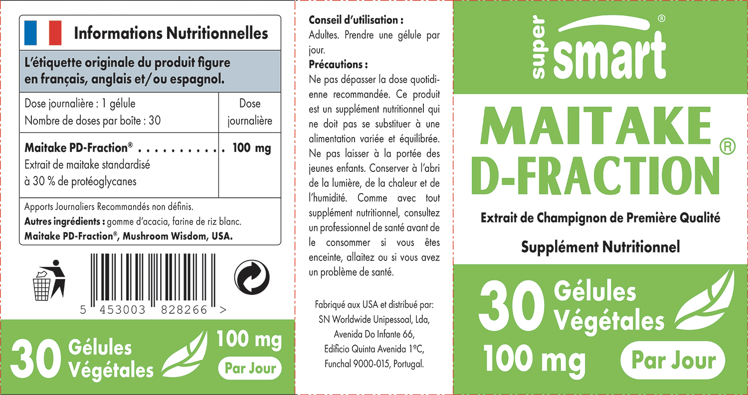 Maitake DFraction® Roi des Champignons Japonais Bienfaits