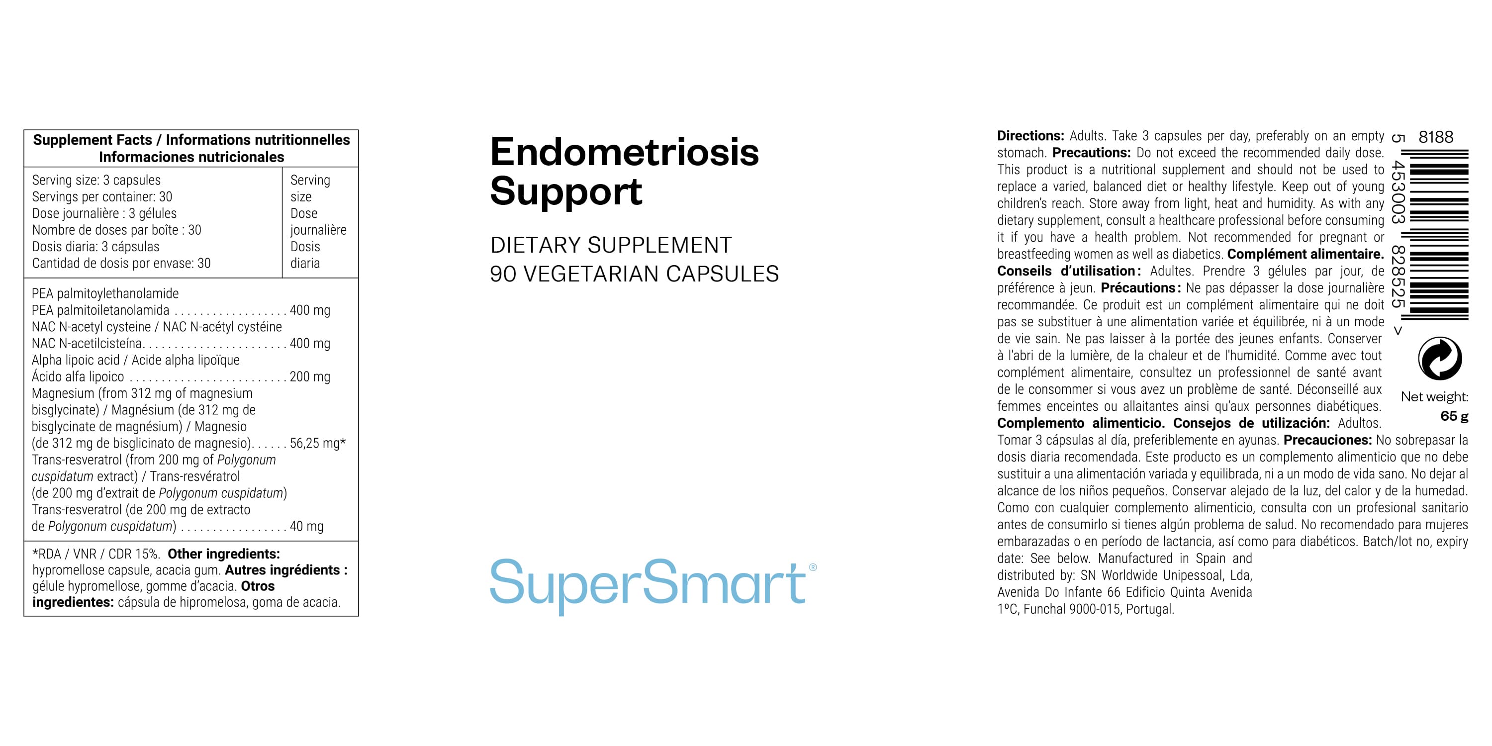 Integratore alimentare contro l’endometriosi
