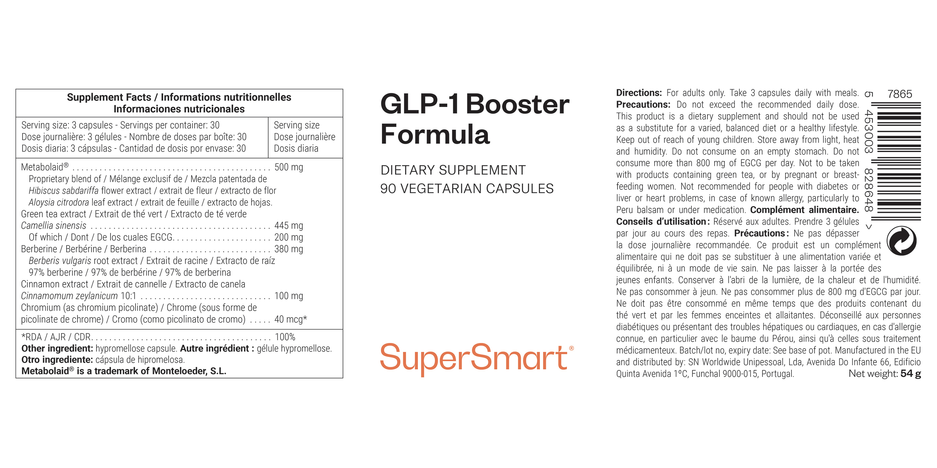 Attivatore naturale del GLP-1 per la perdita di peso