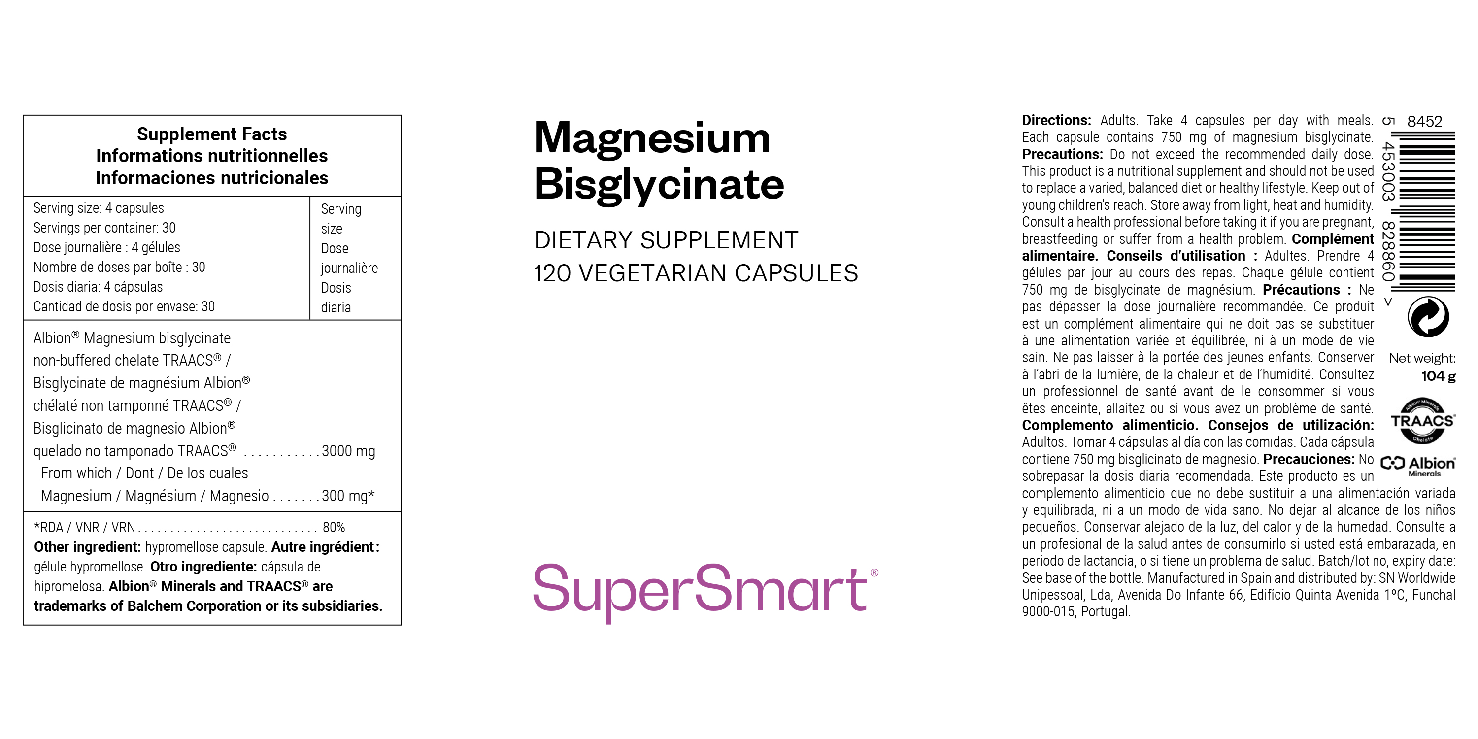l miglior bisglicinato di magnesio in capsule