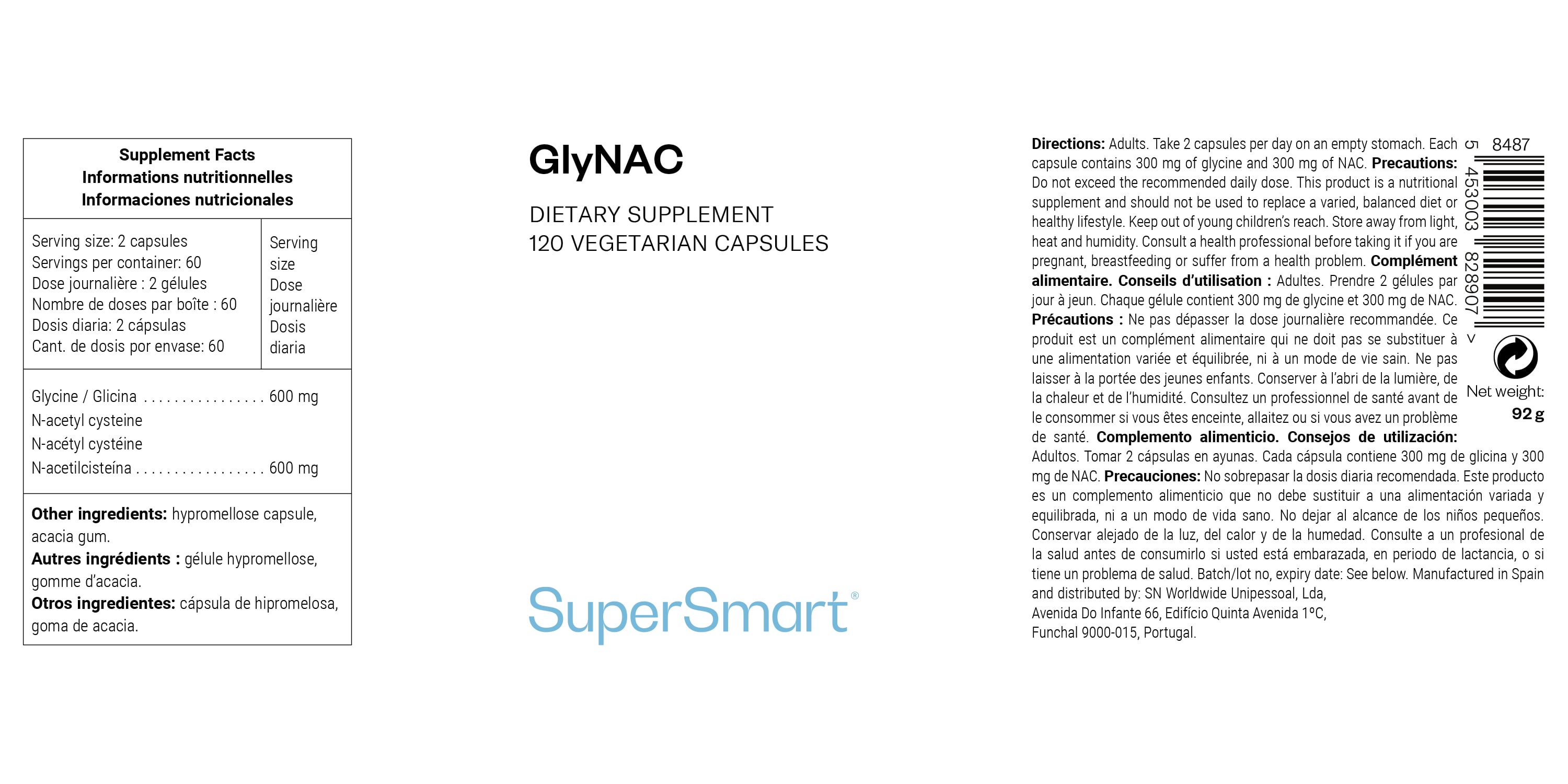 GlyNAC – eine Kombination aus Glycin und NAC
