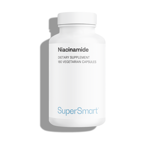 Complemento alimenticio de niacinamida o vitamina B3