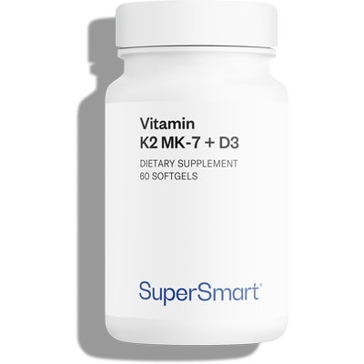 MK-7 90 mcg + Vitamin D3 Supplement