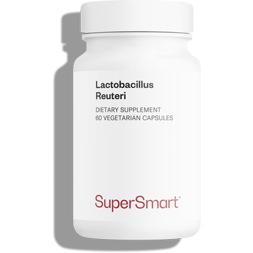 Suplemento probiótico Lactobacillus reuteri para o coração e a digestão