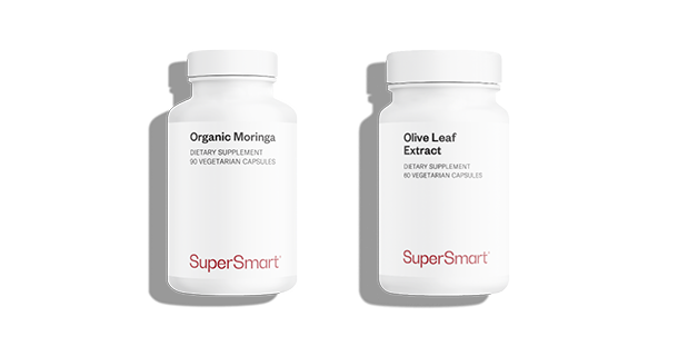 Organic Moringa Leaf Extract + Olive Leaf