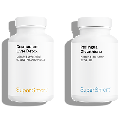 Desmodium Liver Detox+Perlingual Glutathione
