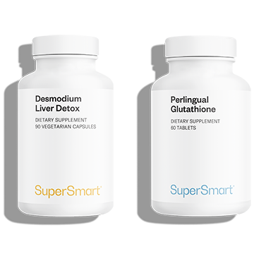 Desmodium Liver Detox+Perlingual Glutathione
