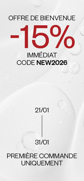 15 % de remise immediate - Code NEW2026