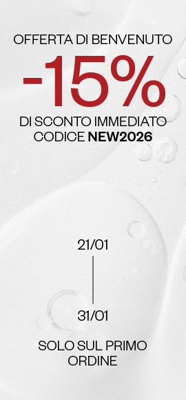 15 % di sconto immediato - Codice NEW2026