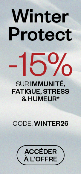 -15% sur Immunite, Fatigue, Stress & Moral - Code : WINTER26