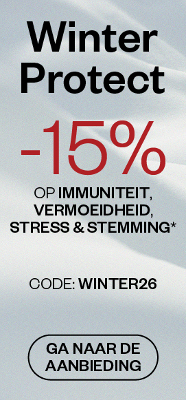 -15% op Immuniteit, Vermoeidheid, Stress & Stemming - Code: WINTER26