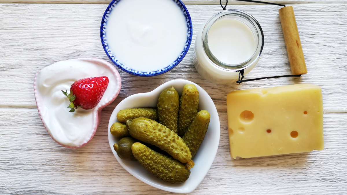 Foods rich in probiotics and prebiotics
