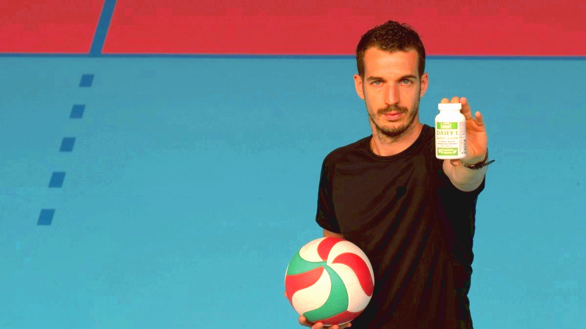 Olympic champion with the multivitamin Daily 3®