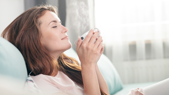 Groene thee drinken om af te vallen 